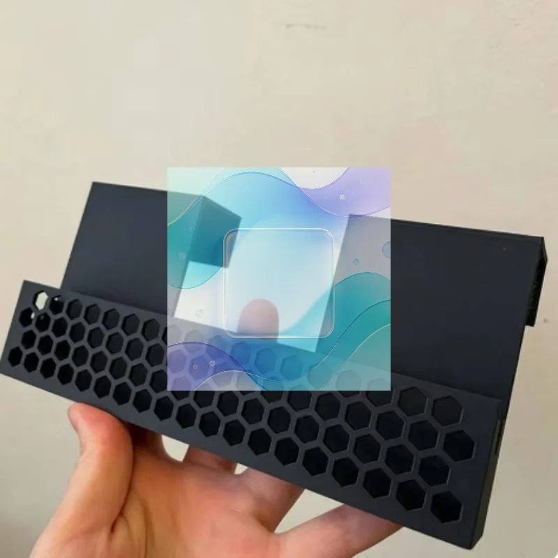 Honeycomb Hollow Hanging Bedside Storage Box Multi-functional Over-the-Bed Phone Holder for Dorm Bunk Bed Organizer