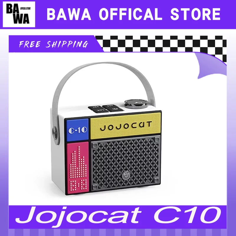 Jojocat C10 Mini Speaker Wireless Waterproof Soundcore Bluetooth Portable Audio Soundbox For Pc Korea Japan Gift