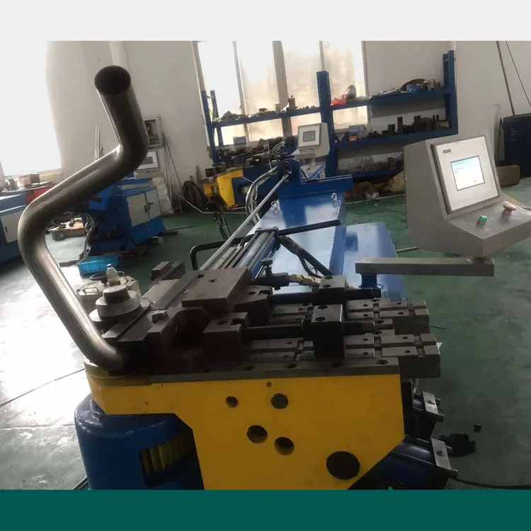 Máquina dobradeira de tubos semiautomática hidráulica CN-50 personalizada, energia elétrica para serviços extras de alumínio e aço inoxidável em