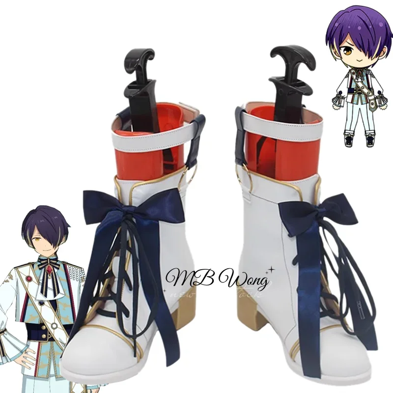 

Game The Ensemble Stars Blush Flash Shinobu Sengoku Cosplay Shoes Botas Role Play Halloween Carnival Party Outfit Christmas