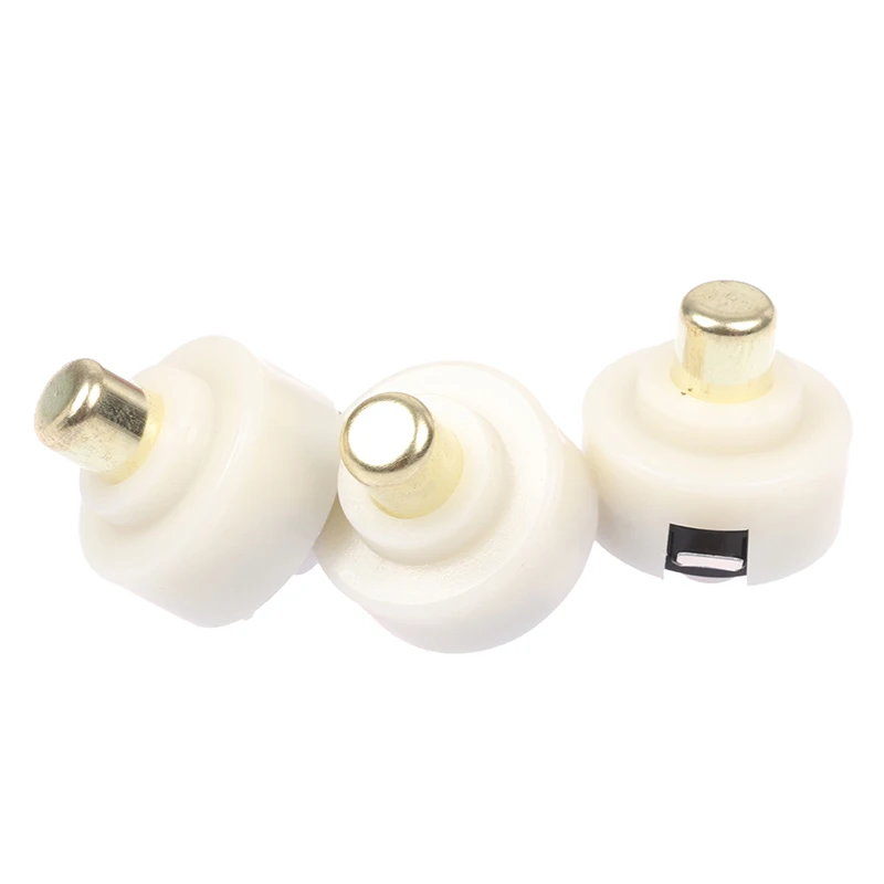 3/6Pcs HH-22DZ One On One Off 1A/30VDC Diameter 20mm Button LED Flashlight Tail Switch