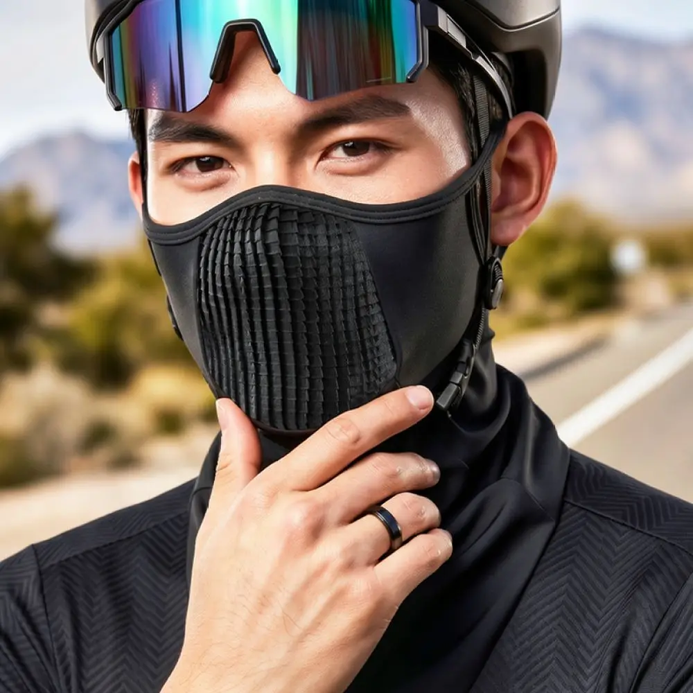 Cooling Face Mask For Cycling Fishing Summer Sun Protection Ice Silk Neck Gaiter Breathable Outdoor Sports Facial Cover