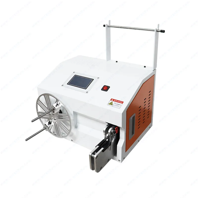 Semi-automatic winding and  Electric winding and binding integrated  Power cable binding and winding machine