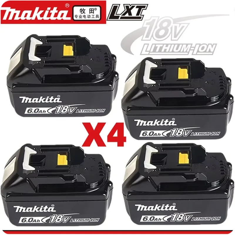 

Makita Original Lithium ion Rechargeable Battery 18V 6000mAh 18v 6.0Ah drill Replacement Battery BL1860 BL1830 BL1850 BL1860B