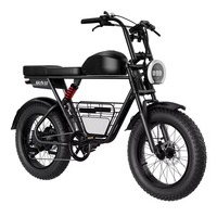 GUNAI-T Electric Bicycle 1000W 48V 21AH Battery Electric Bike 20Inch Fat Tyre Mountain Motorcycle