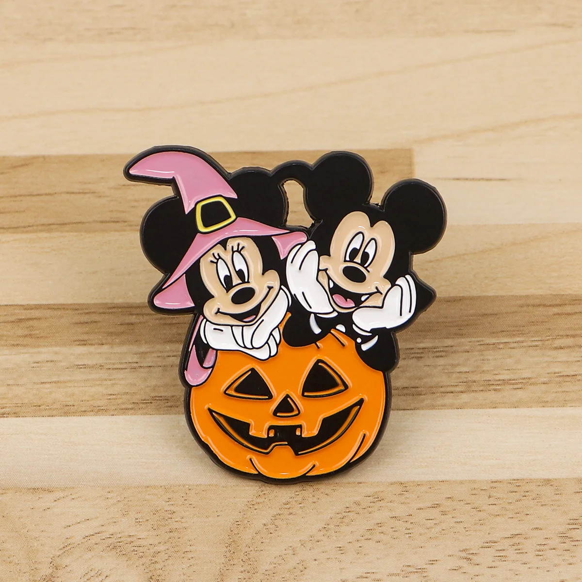 Halloween Mouse Pumpkin Enamel Pins Cartoon Brooch Clothes Backpack Lapel Badges Fashion Jewelry Accessories Kids Friends Gifts