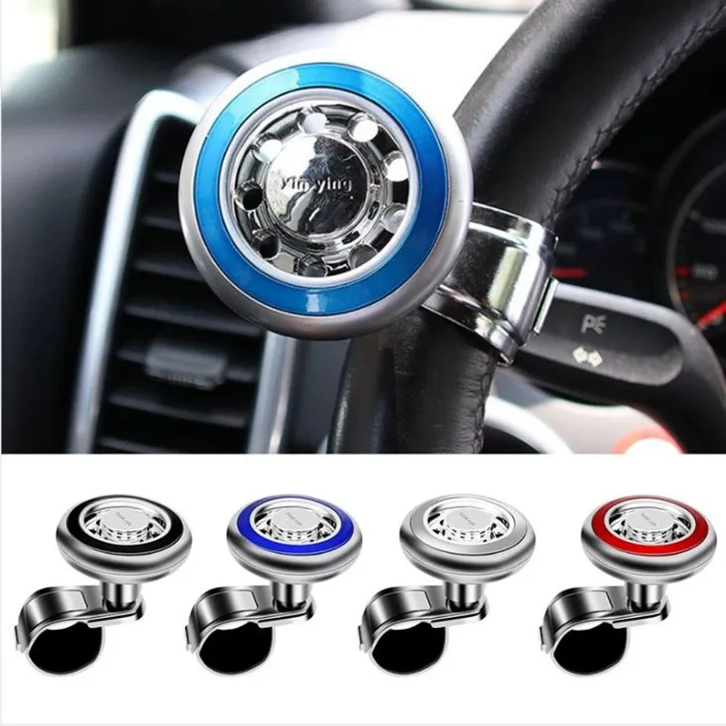 

ABS Material Steering Wheel Spinner Ball Hand Control Ball Shaped Auto Spinner Knob Anti-slip Universal Car Power Handle Ball