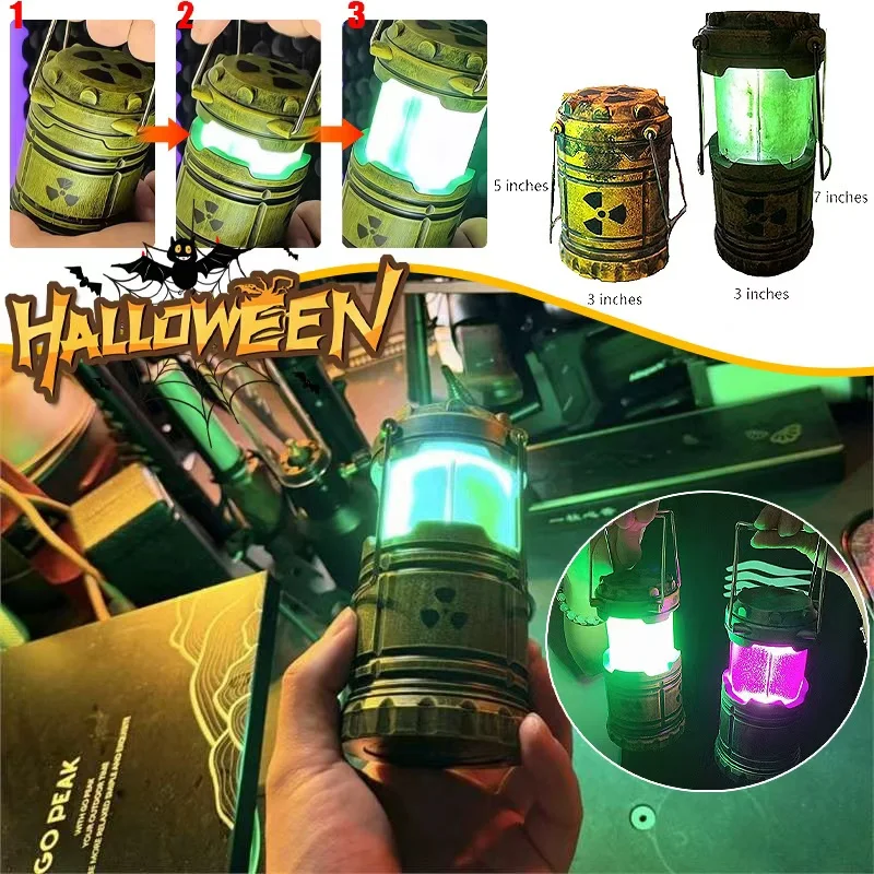 

Мини-ядерный реактор, ночник для подарка на Хэллоуин, новинка, лампа для пары, причудливое украшение для спальни, светящийся фонарь, реквизит для вечеринки