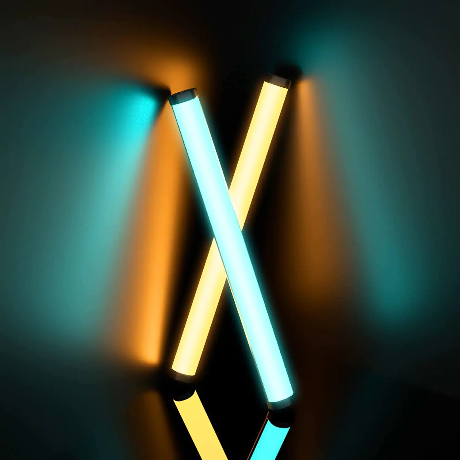 EACHSHOT ES15 12W Pavo Tube Light RGB Light Wand Tube Stick Video luce soffusa con treppiede APP Control vs 6C Pavotube Godox TL30