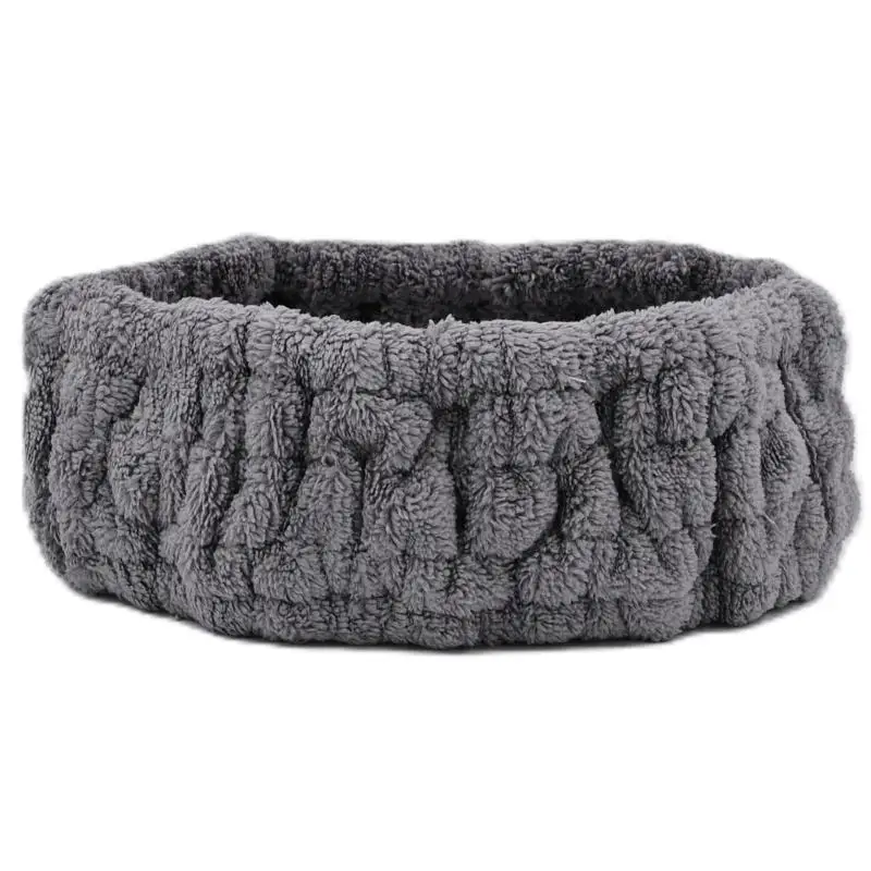 

A52E Coral Fleece Headwear Comfort Bandeau Band for Girls Women Everyday Activities