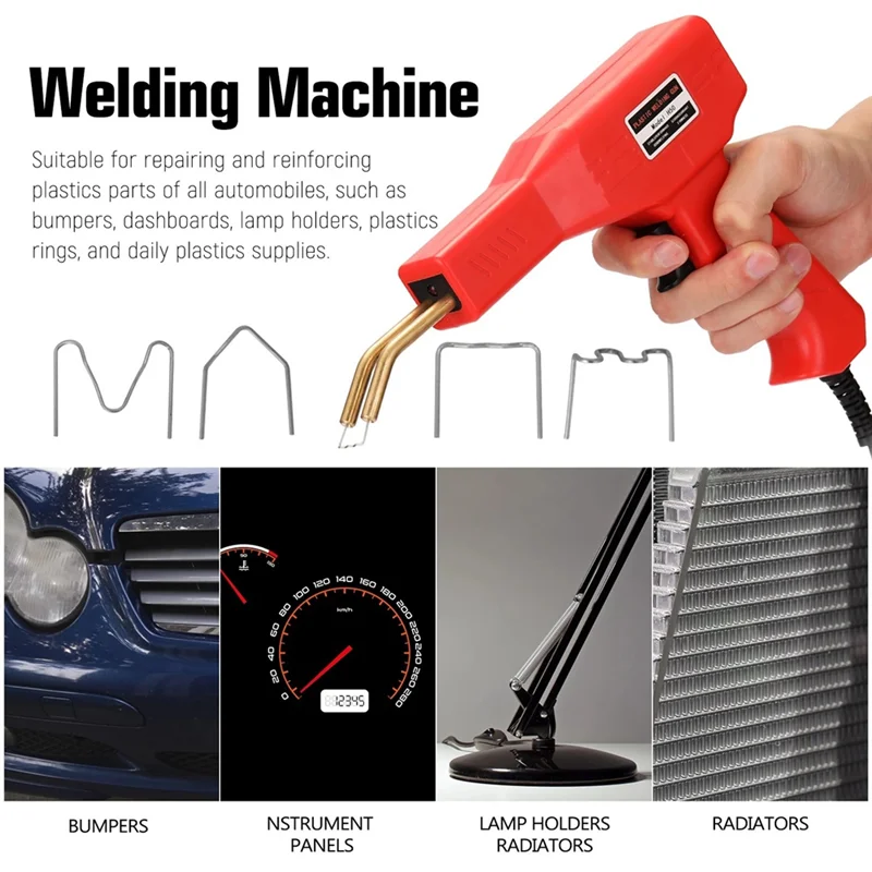 

ABSS-Car Bumper Repair Machine Plastic Bumper Repair Welding Welding Nails And Welding Rods Plastic Welding Machine EU Plug