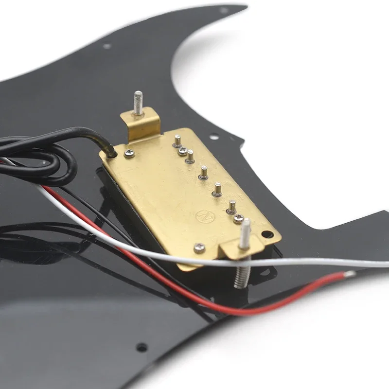 Multi Color HH-Coil Splitting Electric Guitar Pickguard Two Blade/Hexagonal Screw Style Output-7.5K/15K Loaded Prewired Scratchp