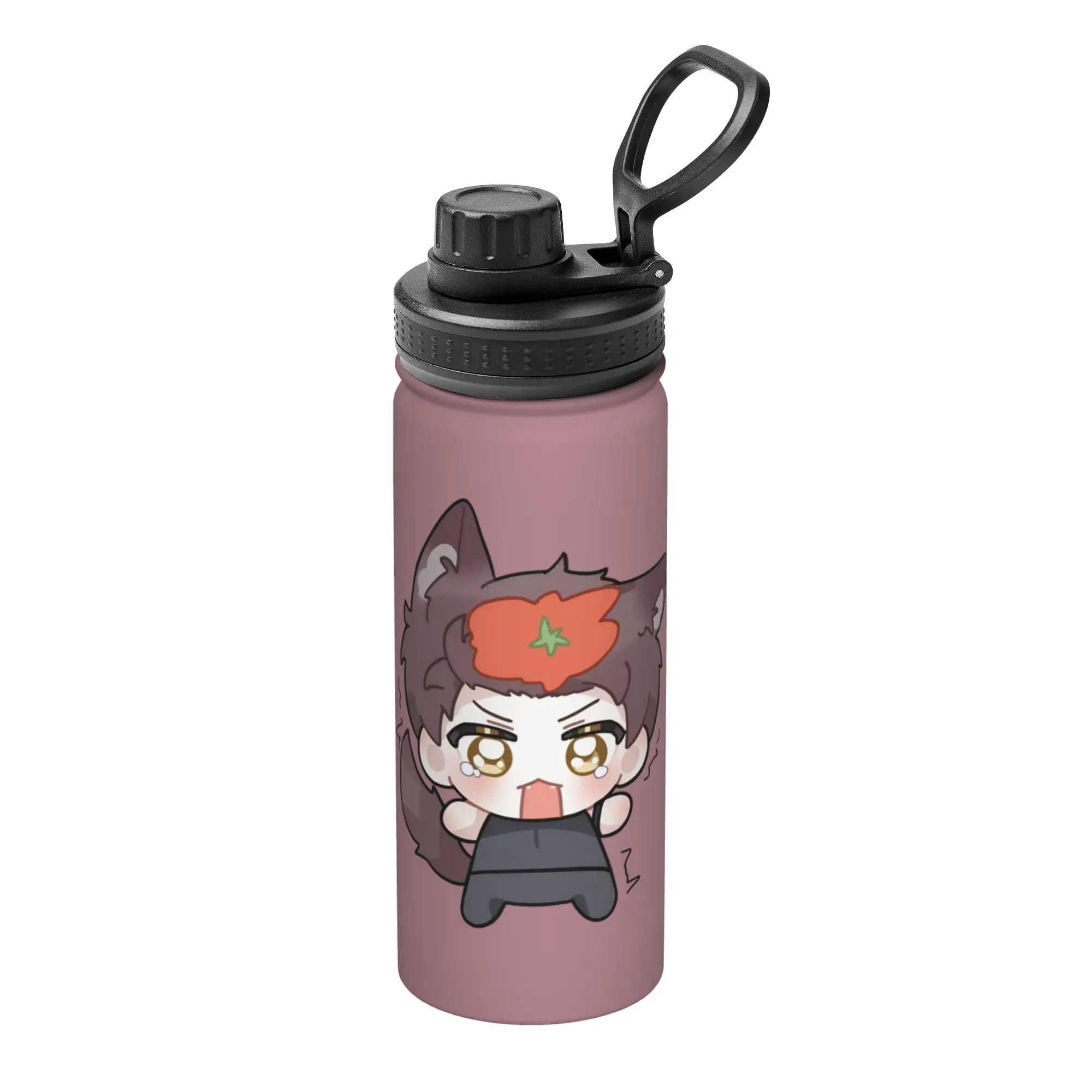 Love And Deepspace Chibi Valko 18OZ Sports Insulated Kettle  Thermal Cup Stainless Steel Office Home Mug Water Bottle