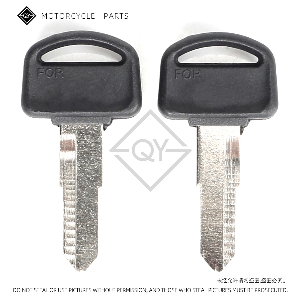 

12Pcs New Blank Key Motorcycle Replace Uncut Keys For HONDA DIO 56 57 Z4 125 SCR100 WH110 SCR 100 WH 110 scooter 50CC Zoomer