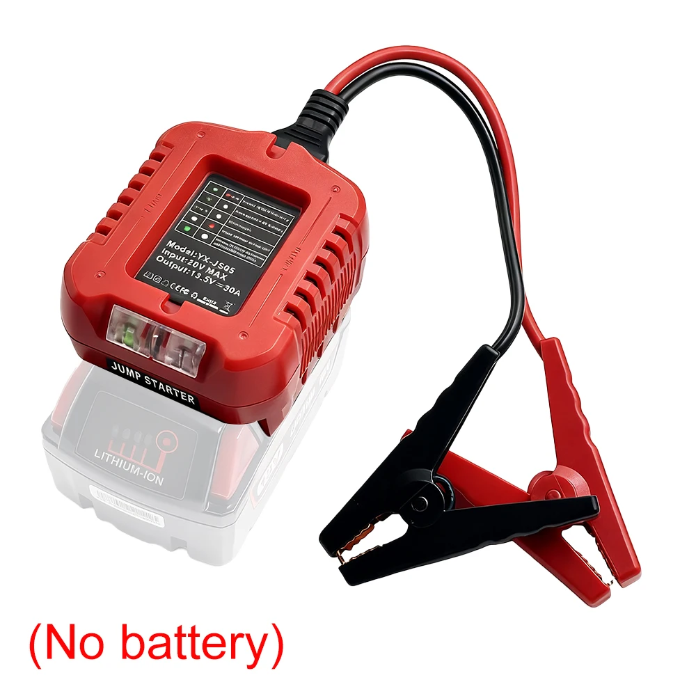 

НОВЫЕ соединительные кабели с зажимами для аккумулятора Milwaukee 18 В, автомобильный усилительный кабель, линии аварийного стартера (без батареи)