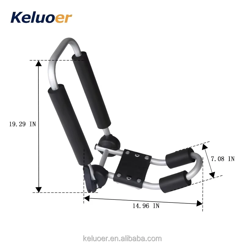 Roof Boat Rafting Special Roof Rack Luggage Rack Foldable Kayak Rack