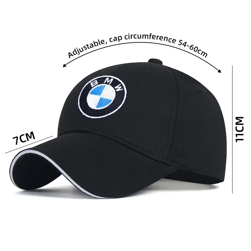 Motorcycle Duck Tongue Cap Hat Adjustable Casual Trucket Hat hip hop For BMW R1200GS GS F650 Car MOTO GP Racing F1 Baseball Cap