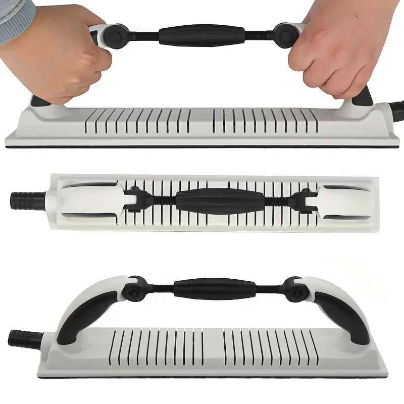 70*400mm Adjustable Hand Sanding File Block Hand Polisher Grinding Machine for Grinding Metal Wall and Car Wood Work Tools