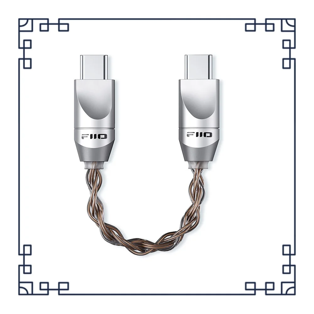 

FiiO LINK LT-TC6S USB-кабель типа C для цифрового аудиокабеля типа C для M11 PLUS M15S Q15