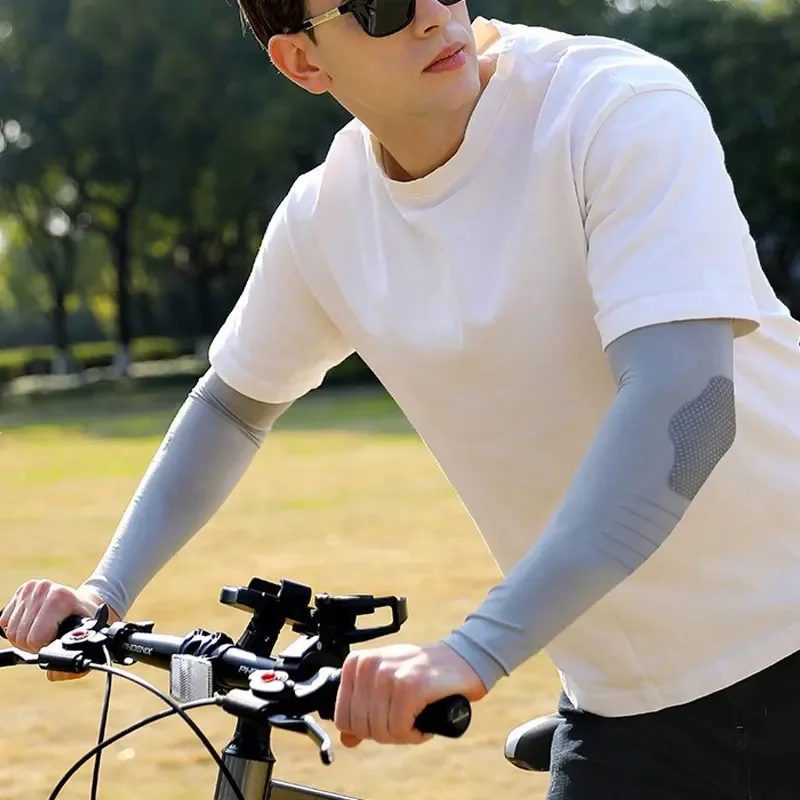 أكمام أذرع تبريد صيفية للحماية من أشعة الشمس فوق البنفسجية في الهواء الطلق للرجال والنساء #3