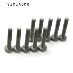 N10554005 Flat Head Bolts For VW Beetle Golf Jetta Passat CC Audi A1 A3 A4 Q2 Q7 R8 Skoda Octavia Seat Alhambra BSP24697