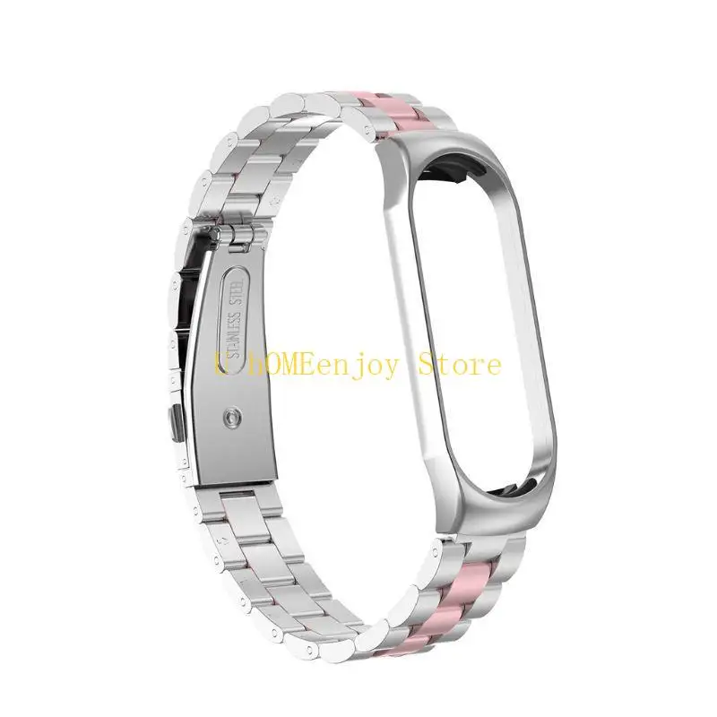 

B0KF Quick Release Bracelet Smartband Nearless Steel Steel Bracelet для полосы 4 прочного ремешка для ржавчины
