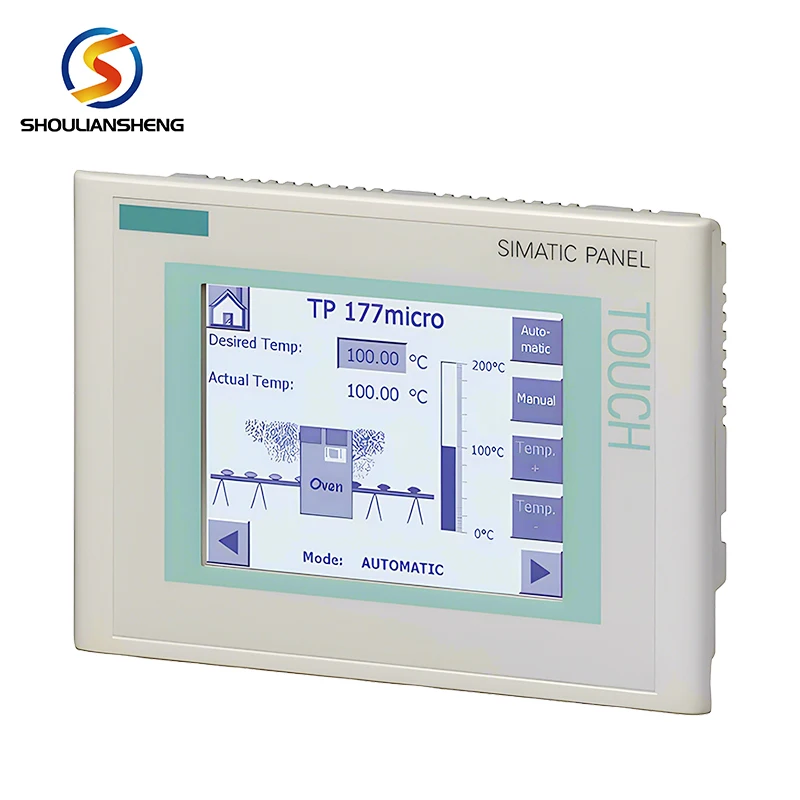 PLC Controller 6AV6640-0CA11-0AX1 Hmi จอแสดงผลหน้าจอสัมผัสใหม่สต็อกต้นฉบับสต็อก Hmi หน้าจอสัมผัส TP177 PLC Hmi