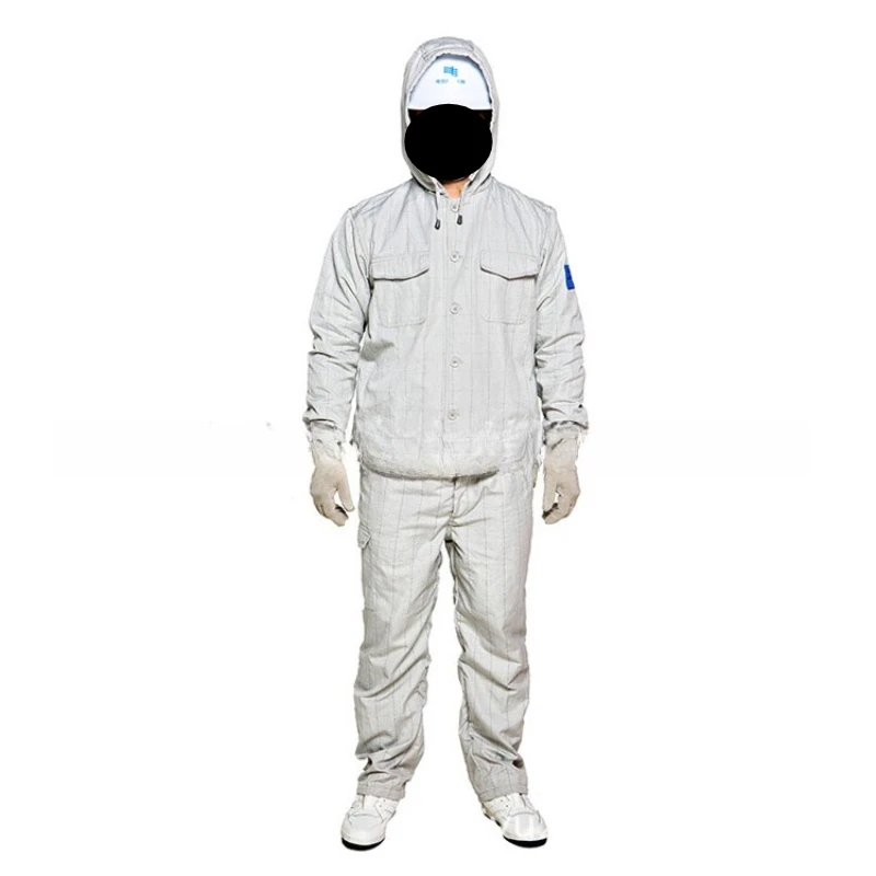 Electric power construction shielding set Multi-purpose live work shielding suit 500kv equal potential conductive suit