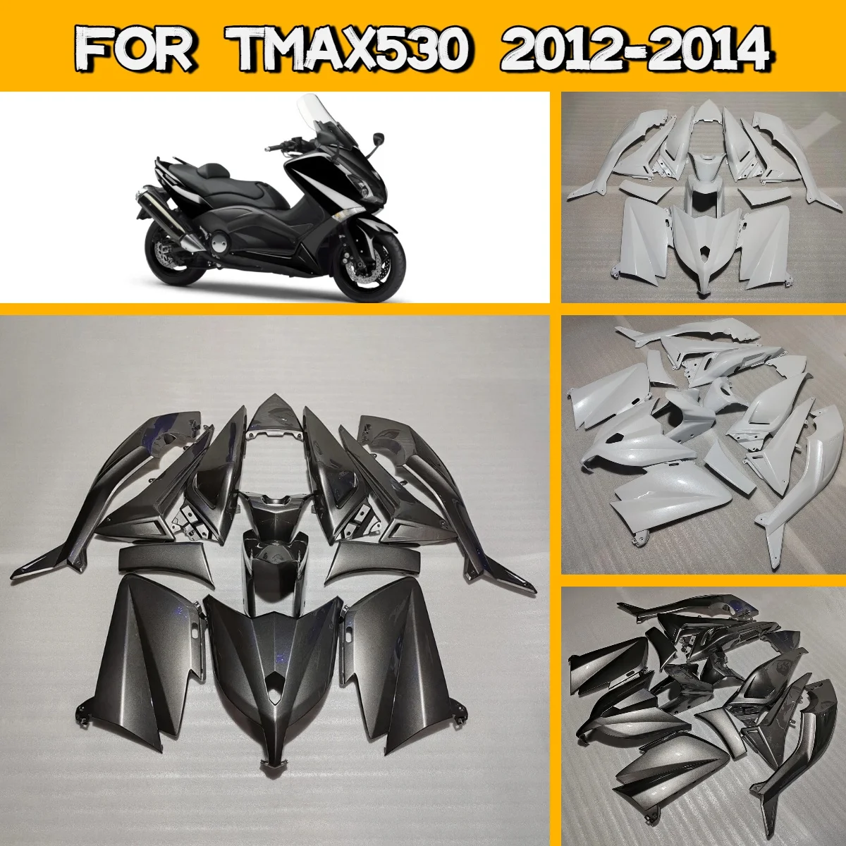 

Комплект обтекателей для Suzuki TMAX530 2012-2014 годов, полный пластиковый комплект обшивки для TMAX 530