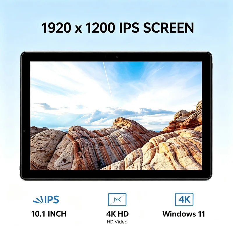 10.1'' Windows 10 CWI529 Tablet PC 4GB RAM 64GB ROM Z8300 Quad Core WIFI 1920x1080 Dual Camera