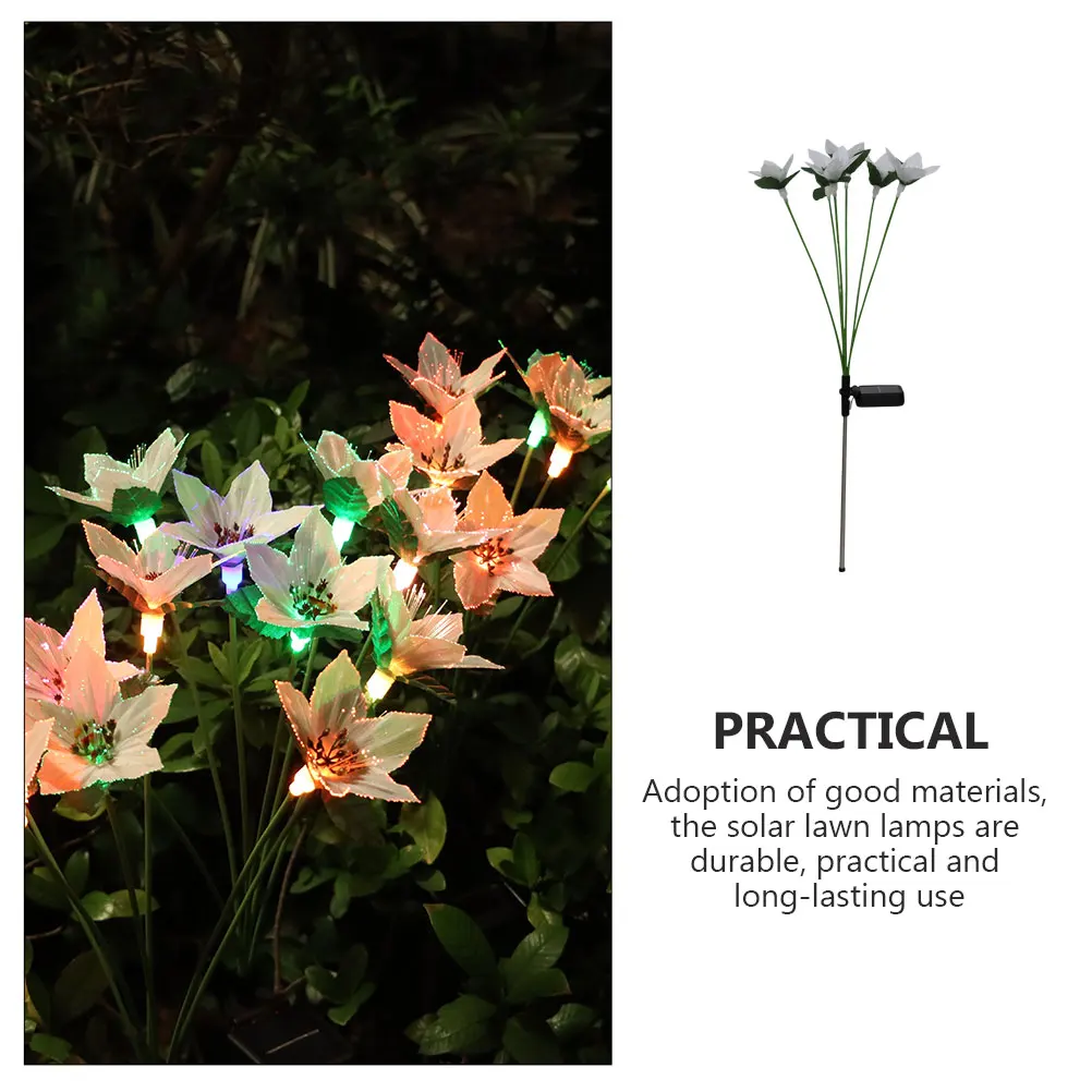 

Flower Lamp Led Light For Garden Patio Yard Pathway Outdoor Landscape Lights Solar Garden Decorative Lights Lawn Solar Lamp