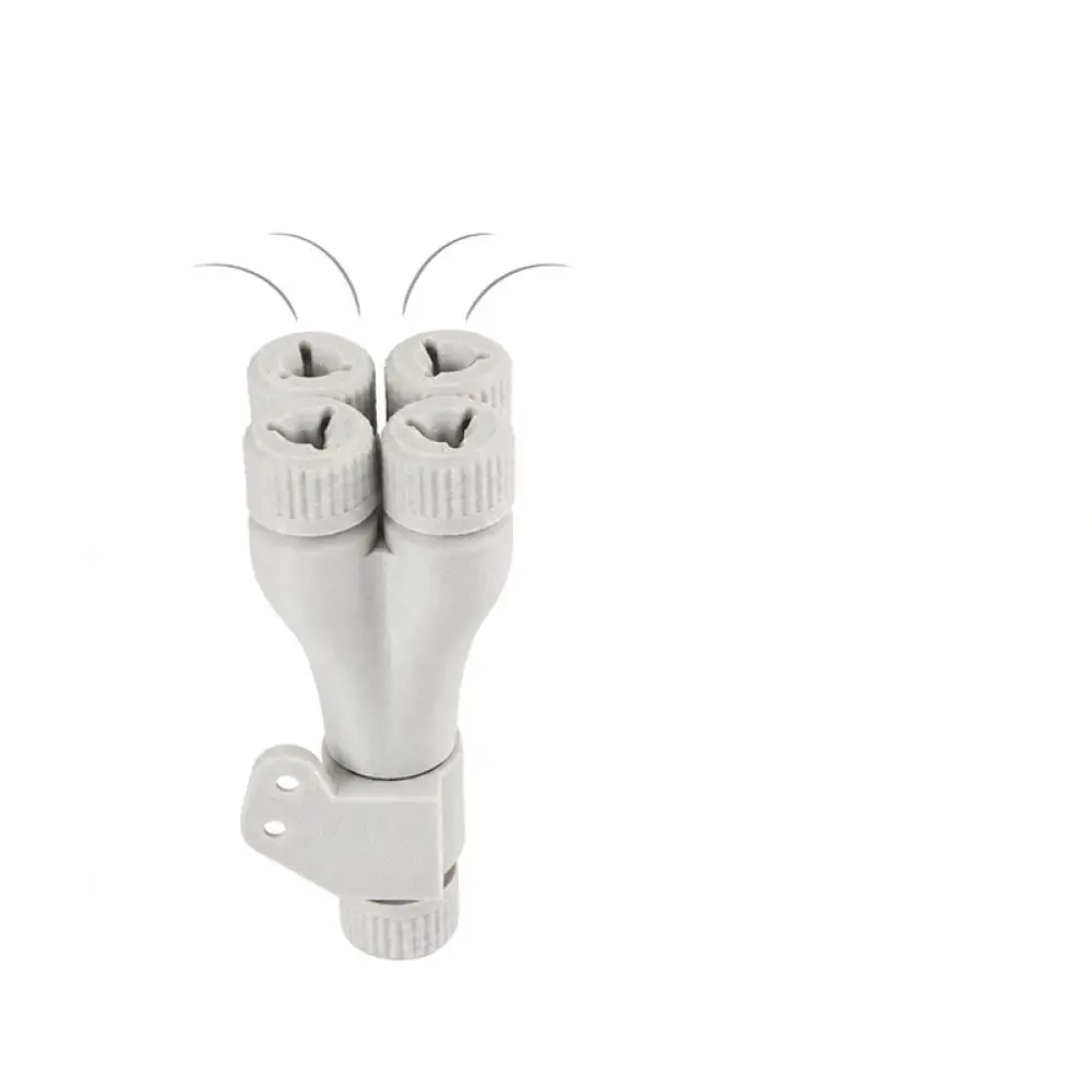 3D Printer Filament Splitter For Bambu Lab X1 P1 Series AMS Support 4 In 1 Feed Path Multi Material Upgraded Part