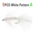 5PCS White A