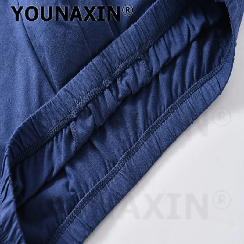 3 إلى 6 قطع الرجال الملابس الداخلية حجم كبير القطن سراويل فضفاضة عالية الخصر الملابس الداخلية متعددة الألوان L XL 2XL 3XL 4XL 5XL 6XL 7XL 8XL