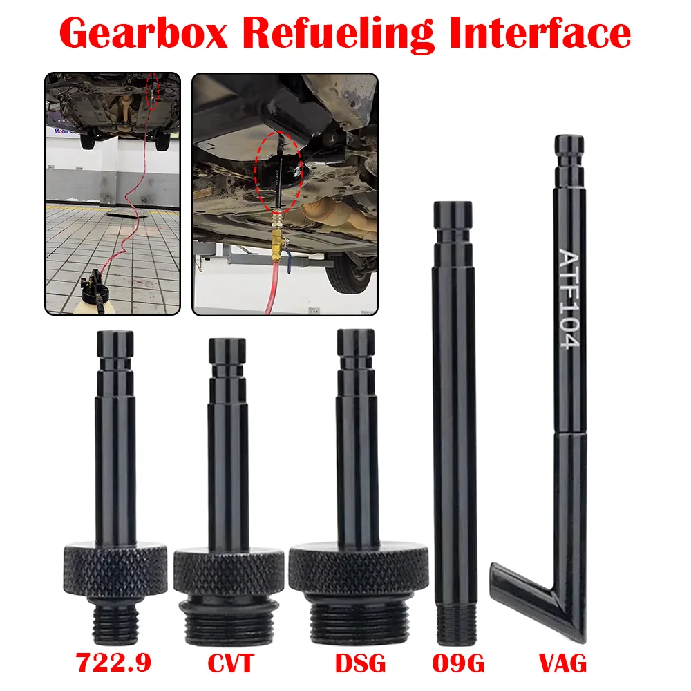 

Car Transmission Fluid Filler Adapter Universal Oil Filling Connector Auto Parts 722.9 CVT DSG 09G 01J for Audi Mercedes Benz
