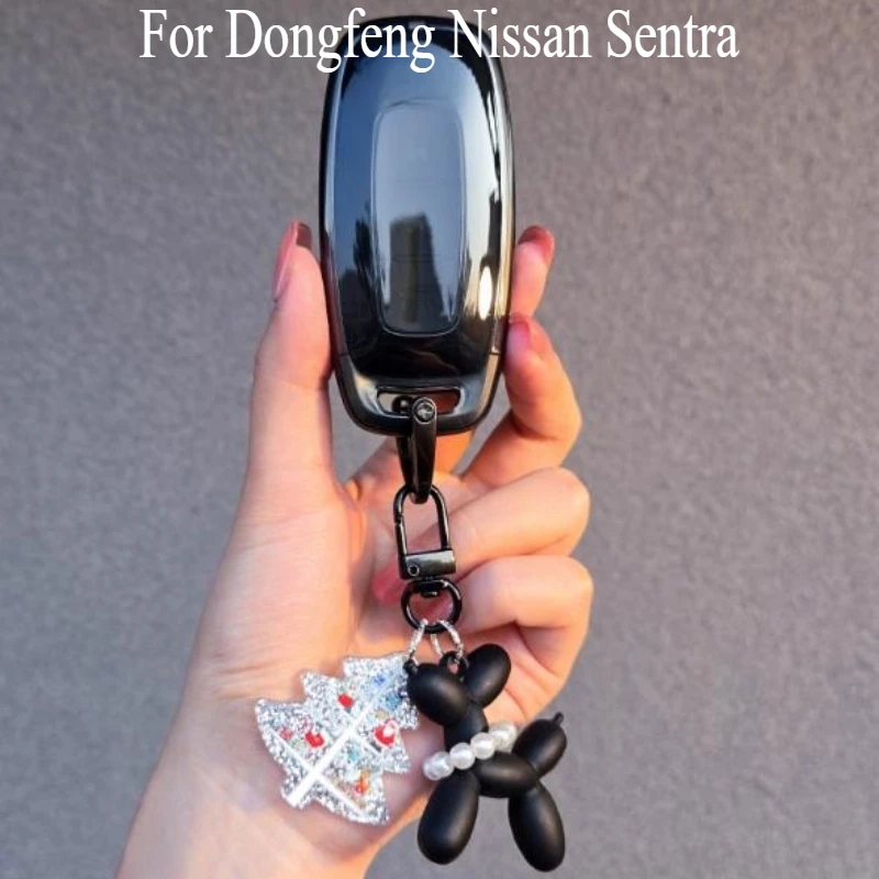 For Dongfeng Nissan Sentra/Teana/Dualis/Rogue/Kicks/ARIYA Sentra Car Key Set Transparent Case Key Shell Automobiles  Accessories