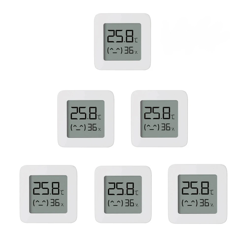 Original MIJIA Thermometer 2 Elektrisches Bluetooth-Wireless-Smart-Hygrometer Thermometer Temperaturmessung Mijia Home APP