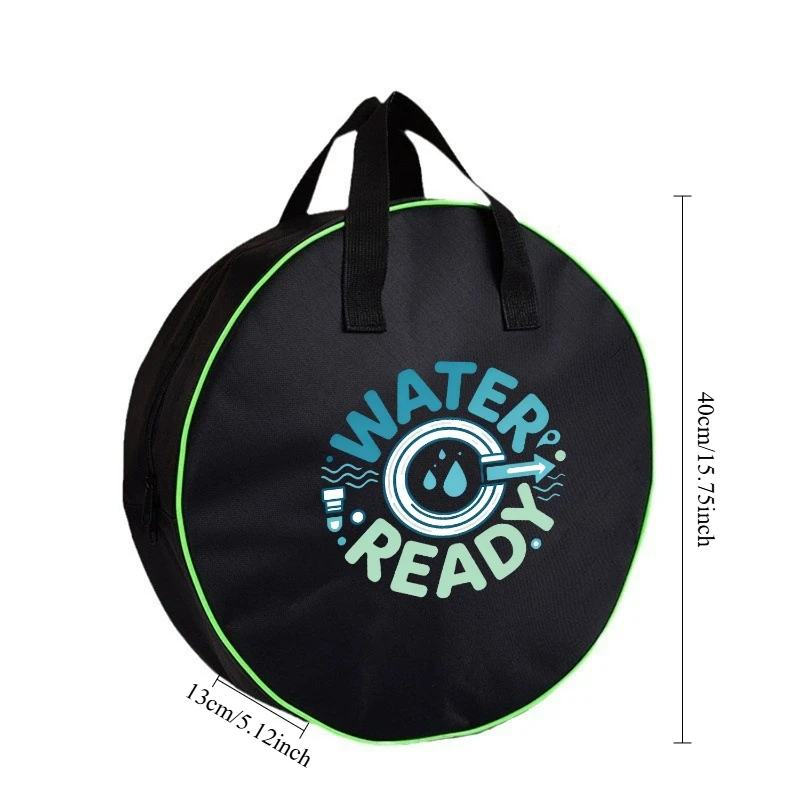Heavy Duty Oxford Cloth Hose Storage Bag With Handle Portable Garden Hose Carry Bag for RV Garage Yard Car Washing