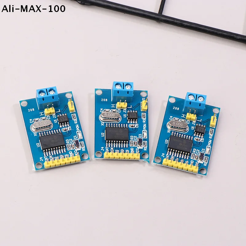 【Rw】Módulo de Placa Controladora CAN Bus MCP2515 com Receptor TJA1050 SPI para Interface de Controlador ARM 51 para Kit DIY Arduino