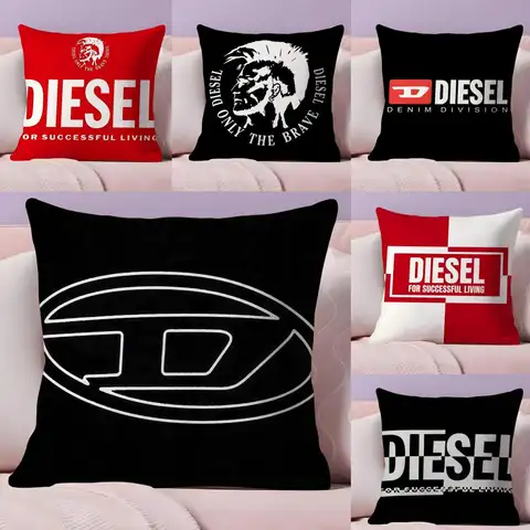 Funda de cojín de tela de felpa, suave, con estampado de doble cara, para sofá, cálido, regalo para el hogar, funda de almohada de lujo, moda D-diesElS