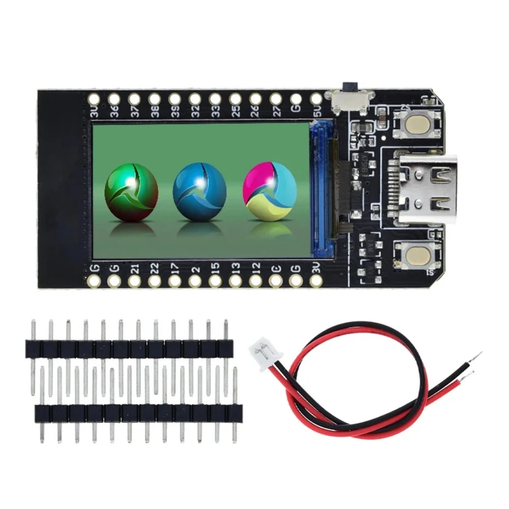 

Good price T-Display ESP32 WiFi And Bluetooth-Compatible Module Development Board 1.14 Inch LCD Control Board CH9102 for