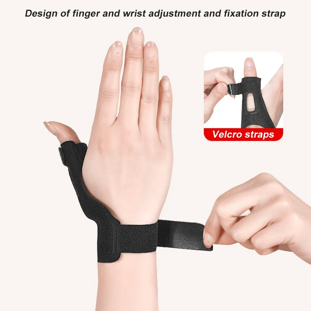 1Pcs Thumb Brace for Arthritis Pain Relief, Semi-rigid Support for De Quervains, Trigger Finger, Women & Men, Right & Left Hands