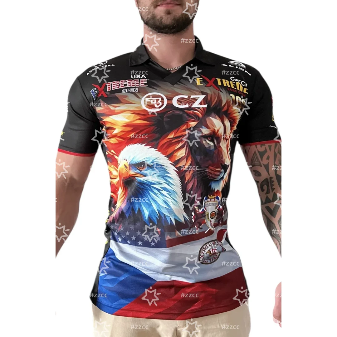 

16th Anniversary Extreme Euro Open Shirt Memorial Edition Polo Shirt Sports Men's T-Shirt Kid's Tee Safety Tshirt Safety suit