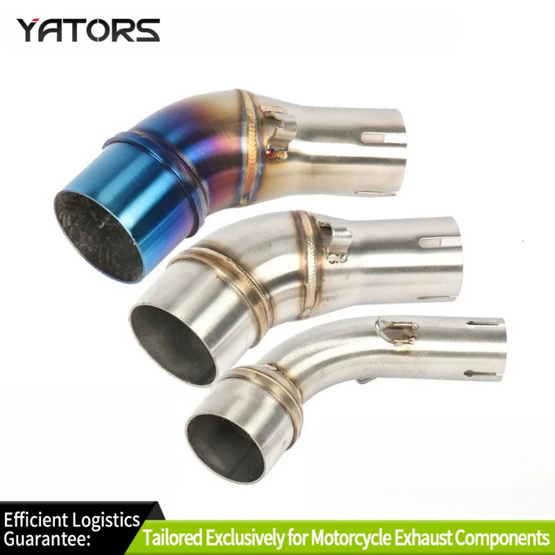 

Mid Section Exhaust Pipe, Fit for Yamaha YZF-R3 Motorcycle Modification Exhausts Pipes