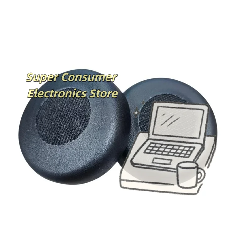 2pcs Replacement Earpads For 20 20se 30 30II 40 65 65Plus Soft Leather Comfortable Mesh For Headset Repair Long Wearing