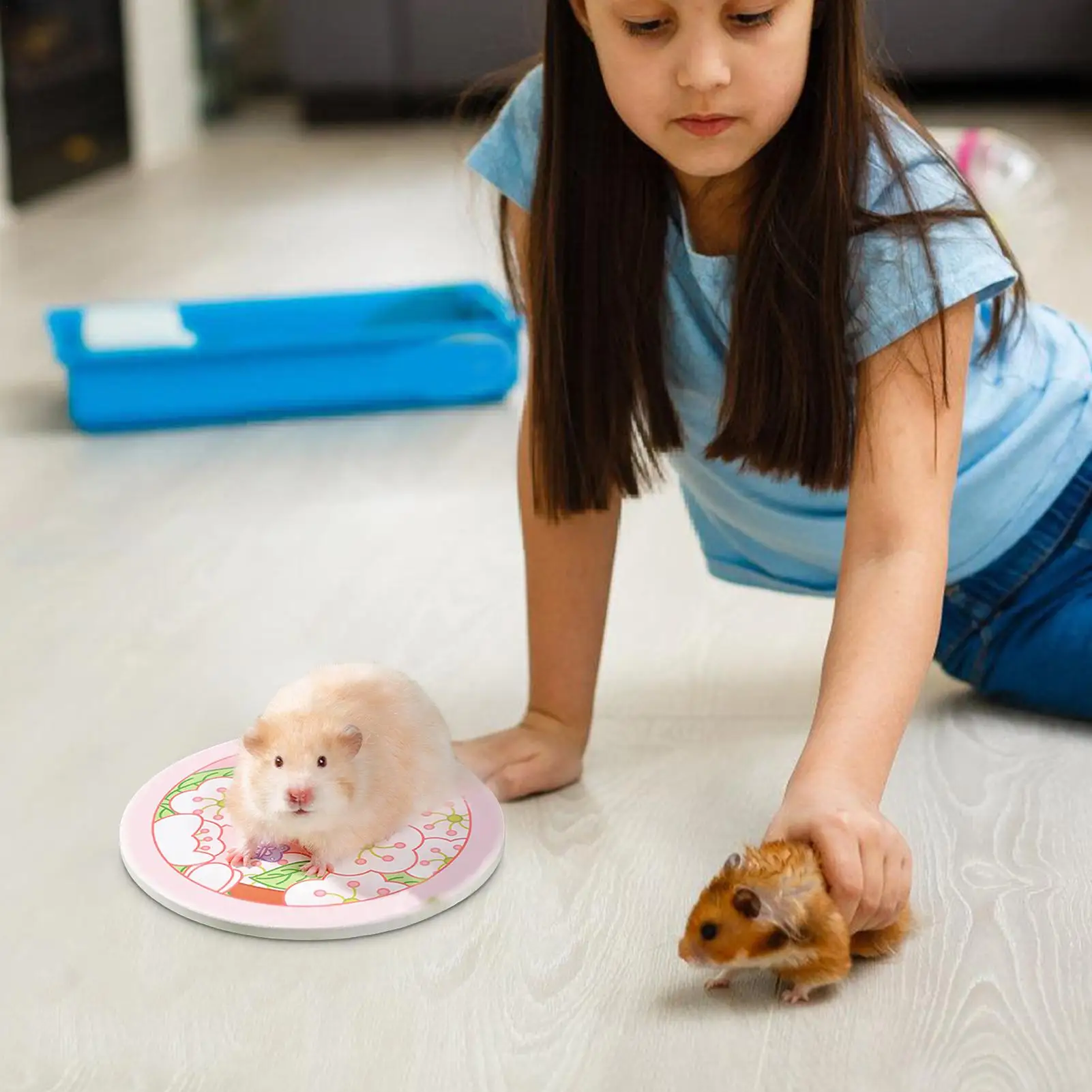 

Охлаждающая подставка для кролика, керамический охлаждающий коврик для маленьких животных, многофункциональная подставка для сна для домашних животных, охлаждающая подставка для питомника, автокресло, диван-кровать