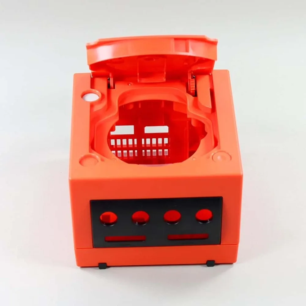 Replacement Shell Case for GameCube NGC Console Transparent Half Clear Plastic Housing with Screws Multi Color Accessories Gift