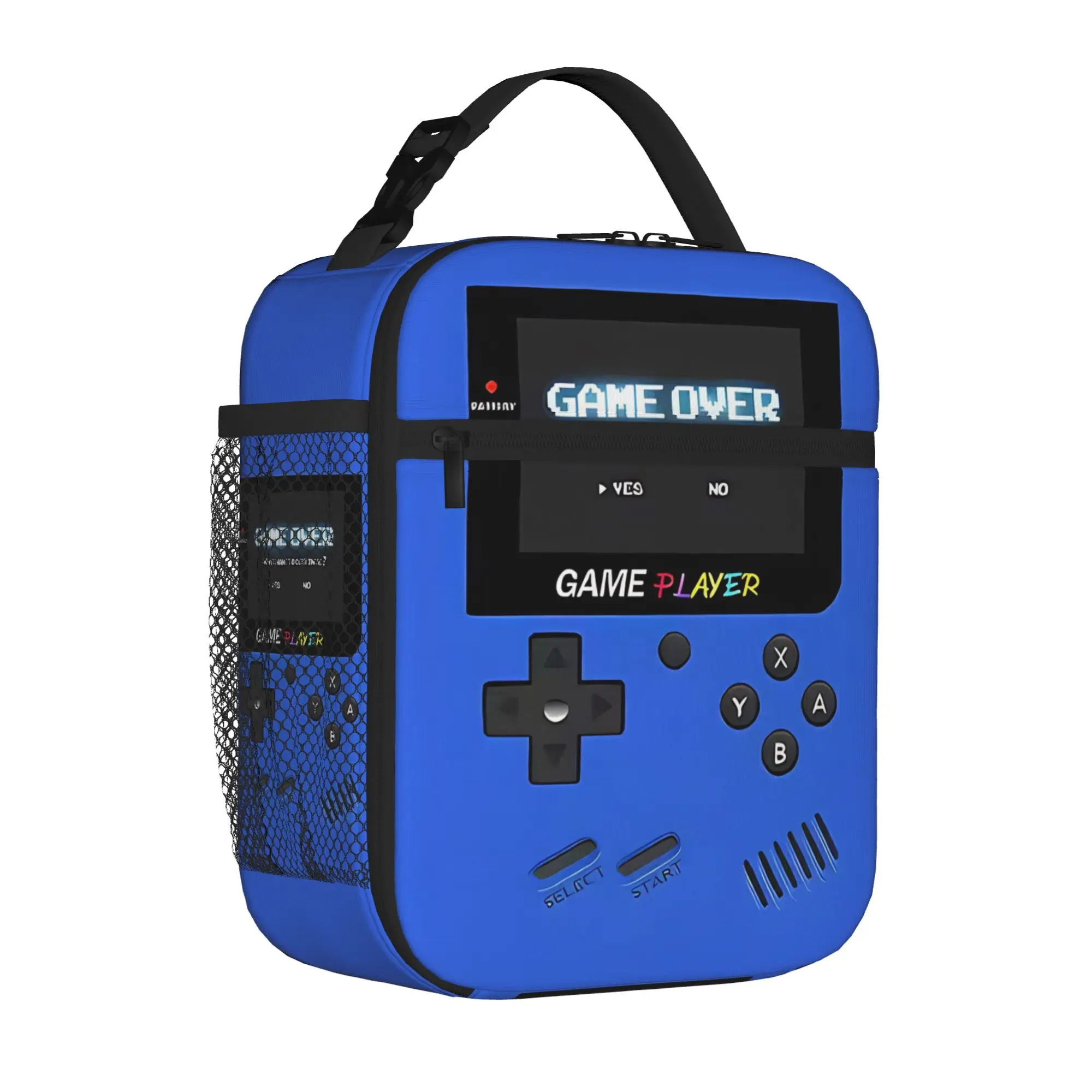 Insulated Lunch Tote Bag Games Console Handheld Gamer New Controller Cooler Thermal Lunch Boxes Lightweight For Office