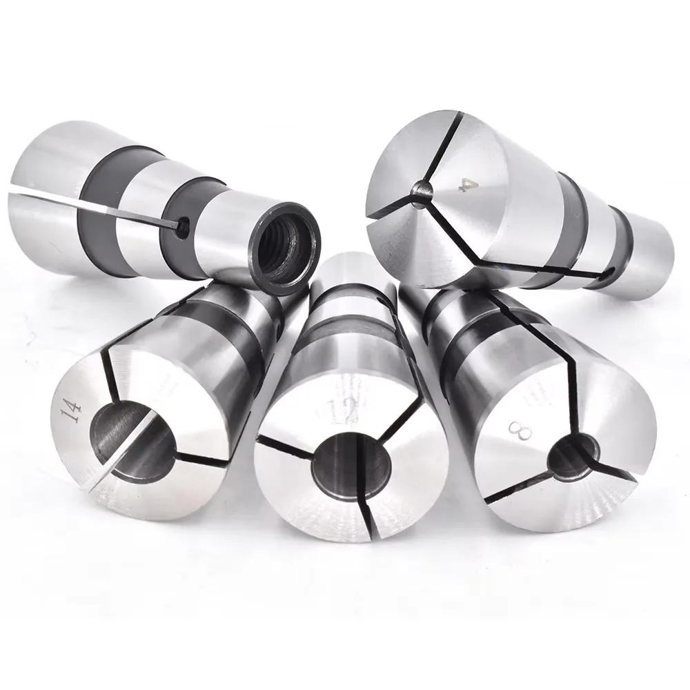 Hot Sales11PCS/SET Collet Set NT30 Tapper Chuck M12 Thread Lathe Tools Spring Collet 7;24 CNC Machine Parts