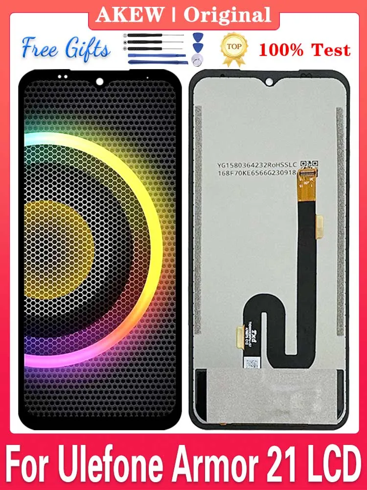 6.58 "oryginał dla ULEFONE Armor 21 wyświetlacz LCD nowy ULEFONE Armor 21 ekran dotykowy Armor21 montaż Digitizer części zamienne — zdjęcie produktu 7